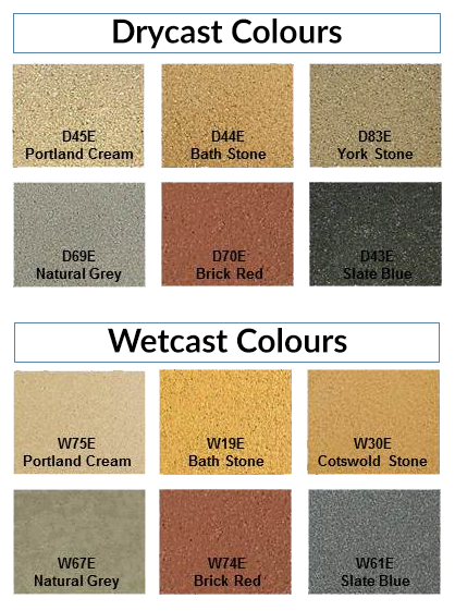 Cast Stone Colours
